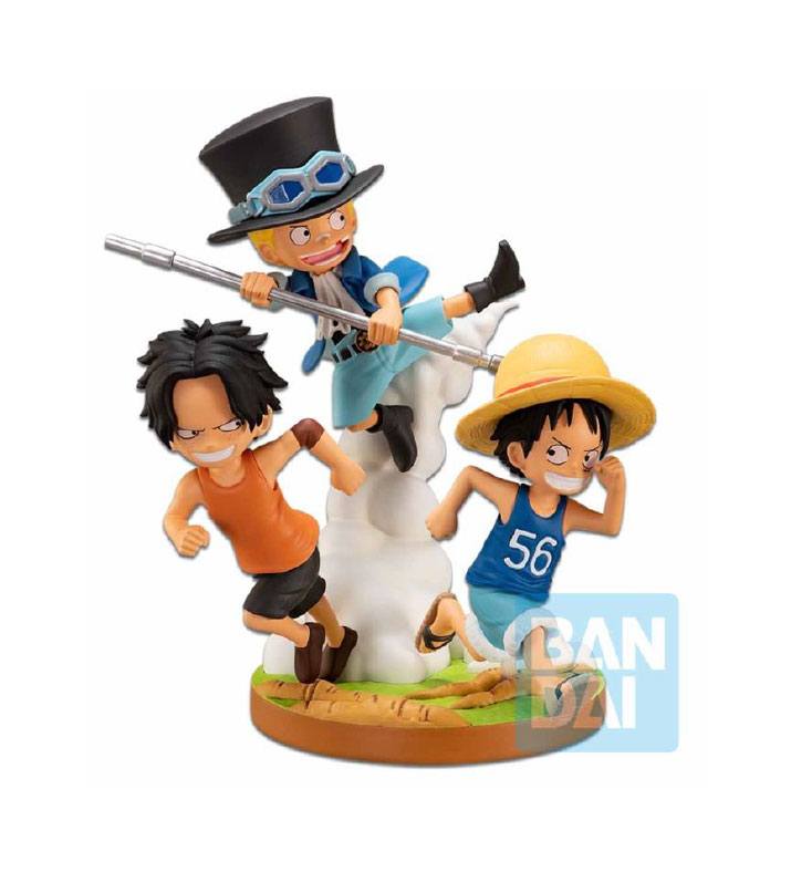 One Piece Ichibansho PVC Diroama The Bonds of Brothers 12 cm