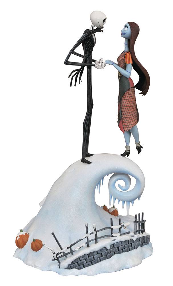 Nightmare Before Christmas Milestones Statue Jack & Sally 36 cm