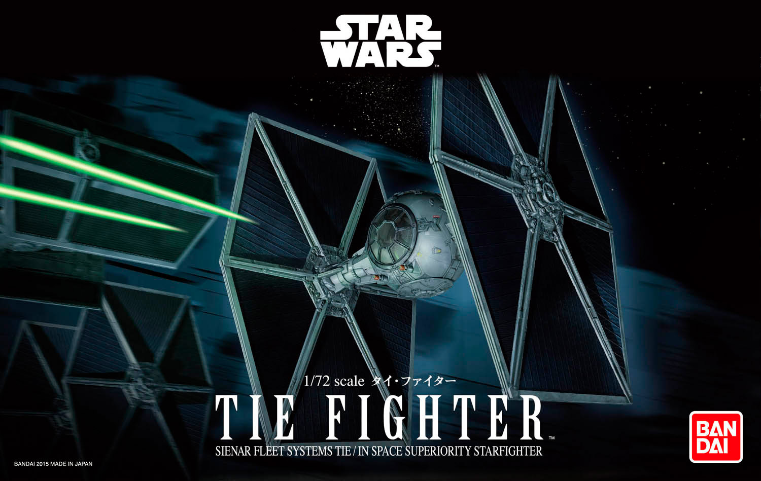 Star Wars: TIE Fighter - 1:72 Scale Model Kit 