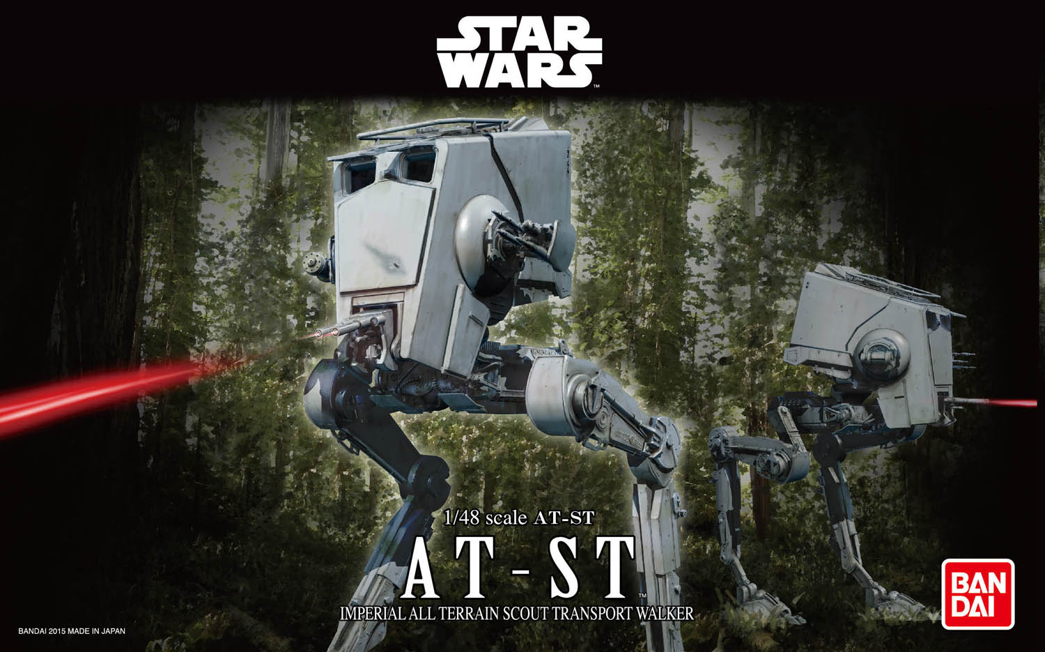 Star Wars: AT-ST - 1:48 Scale Model Kit 