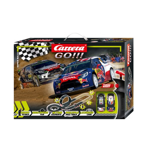 Pista/Circuito Carrera GO Super Rally Set 4.9 Metros