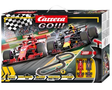 Pista/Circuito Carrera GO Ferrari Race to Win Set 4.3 Metros