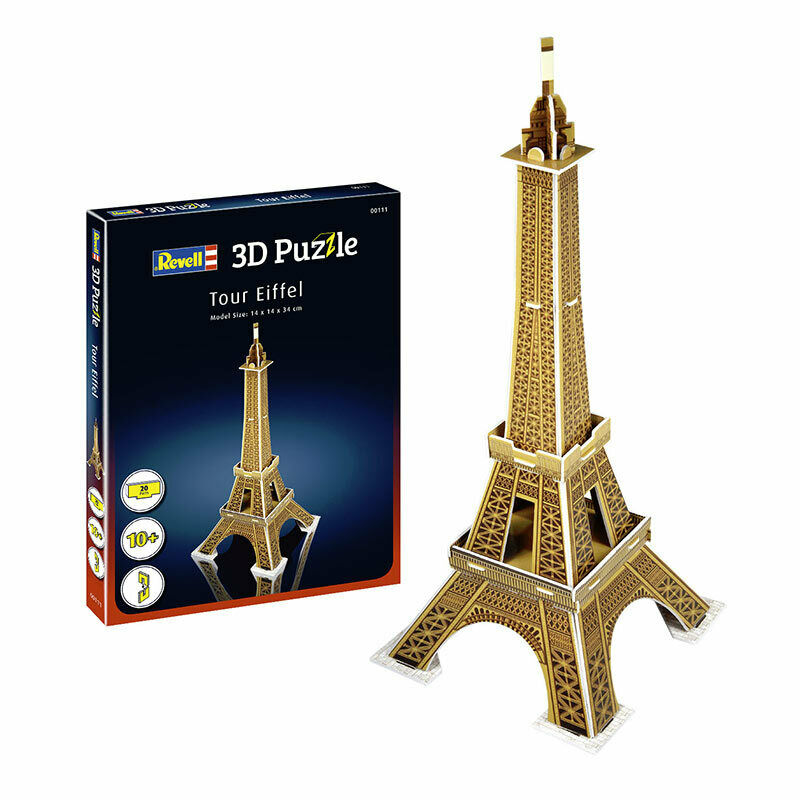 Revell 3D Puzzle Torre Eiffel 14x14x34 cm