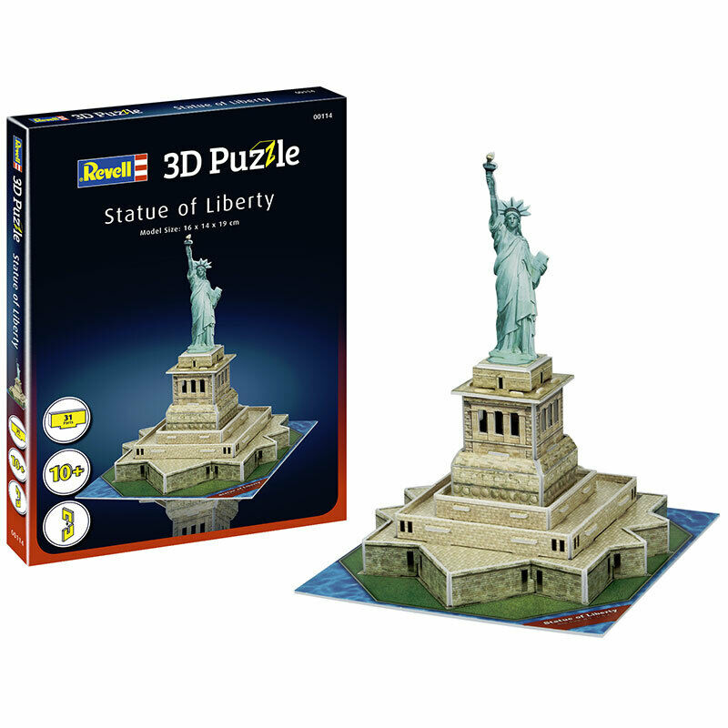 Revell 3D Puzzle Statue of Liberty 16x14x19 cm