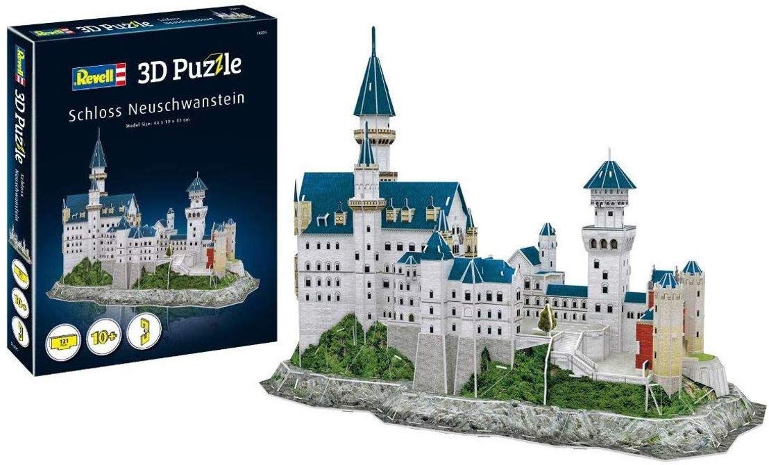 Revell 3D Puzzle Schloss Neuschwanstein 44x19x33 cm