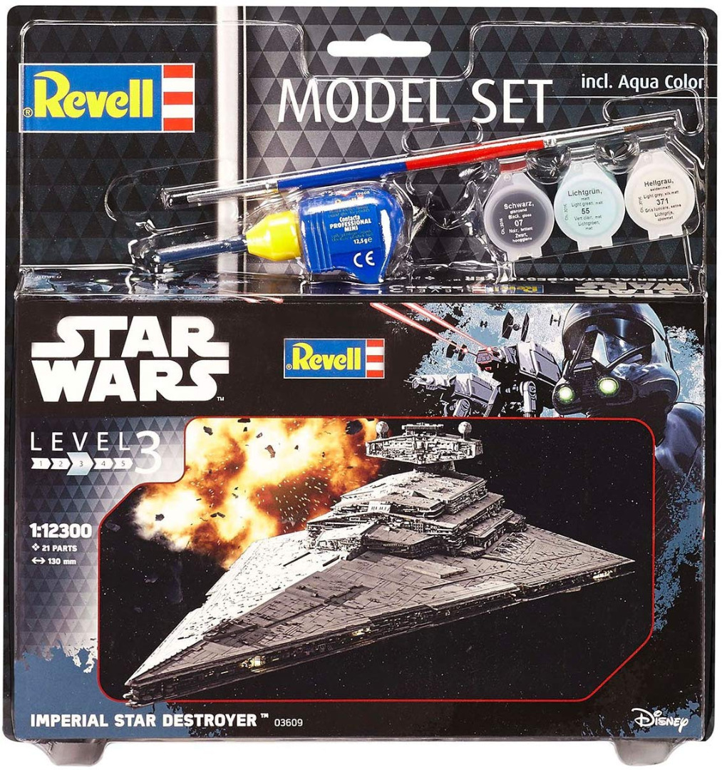 Revell Model Set Imperial Star Destroyer Scale 1:12300