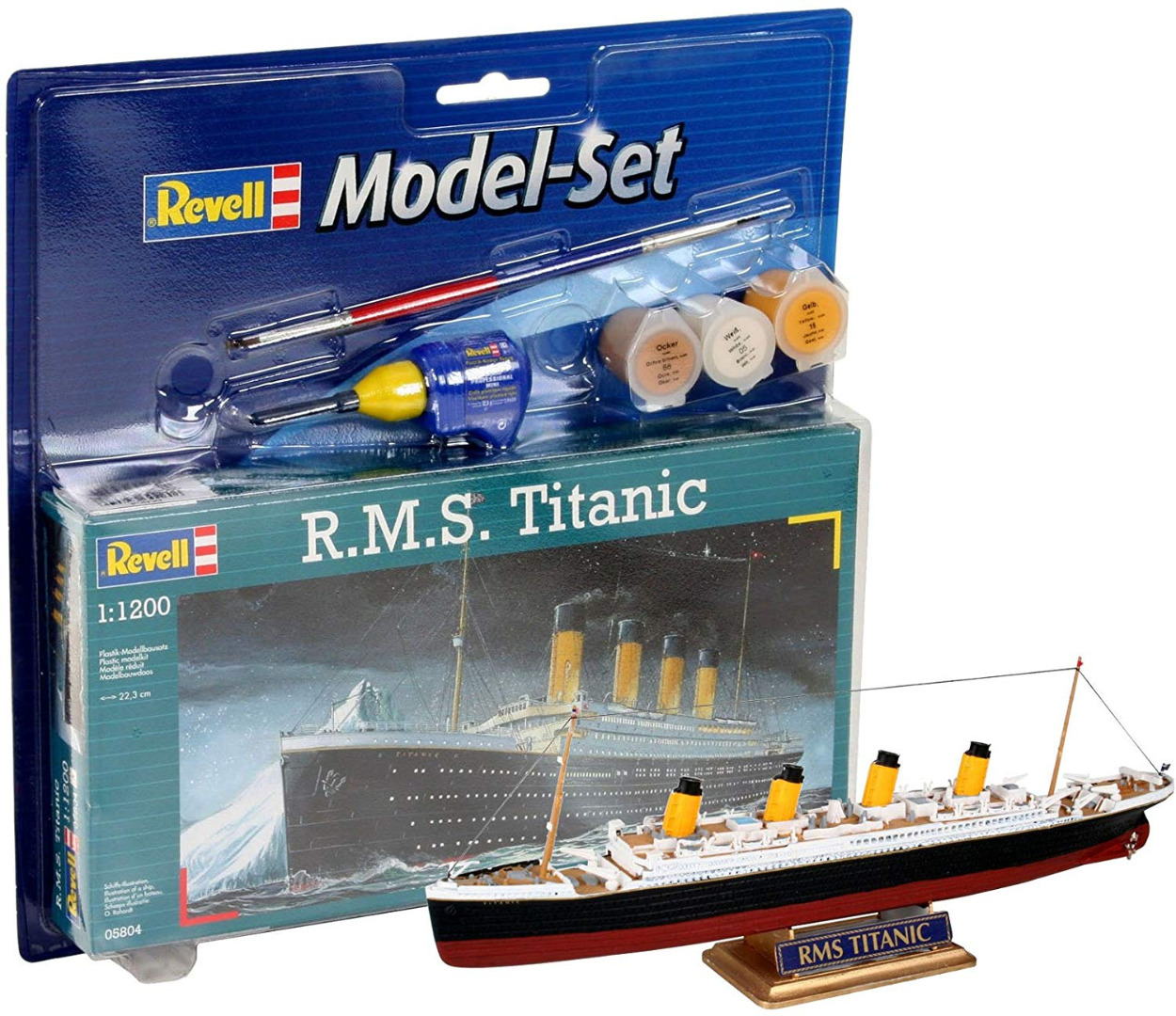 Construção REVELL Model R.M.S. Titanic 1:1200