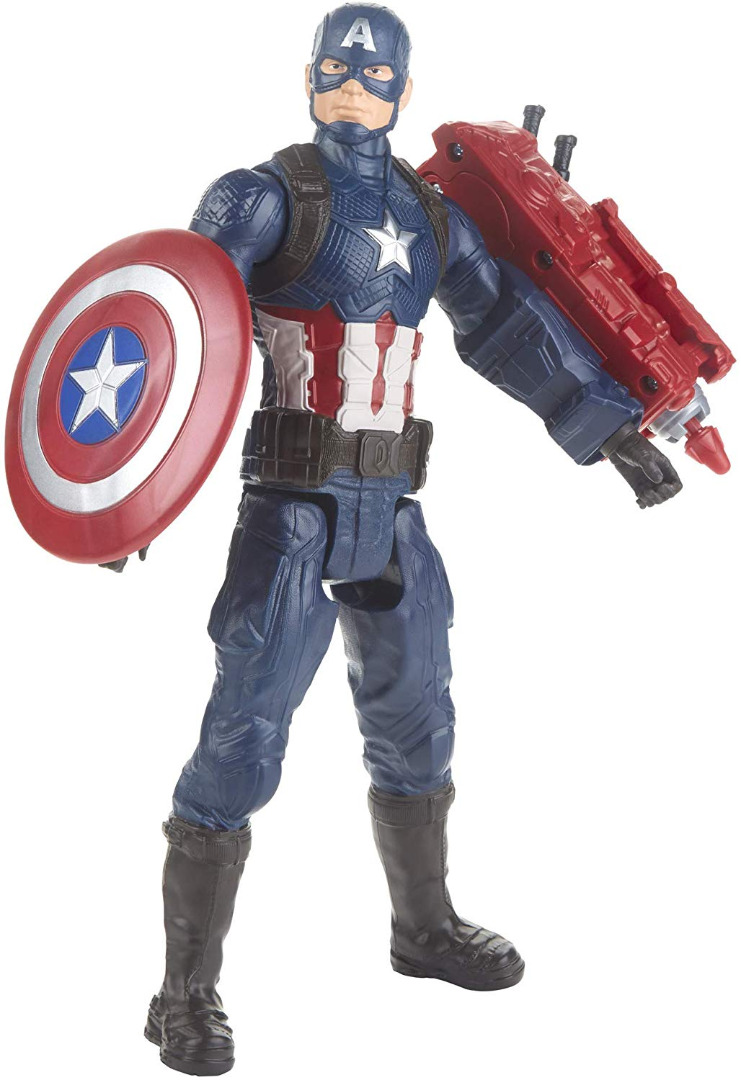 Figura Titan Hero Marvel The Avengers Captain America 30 cm