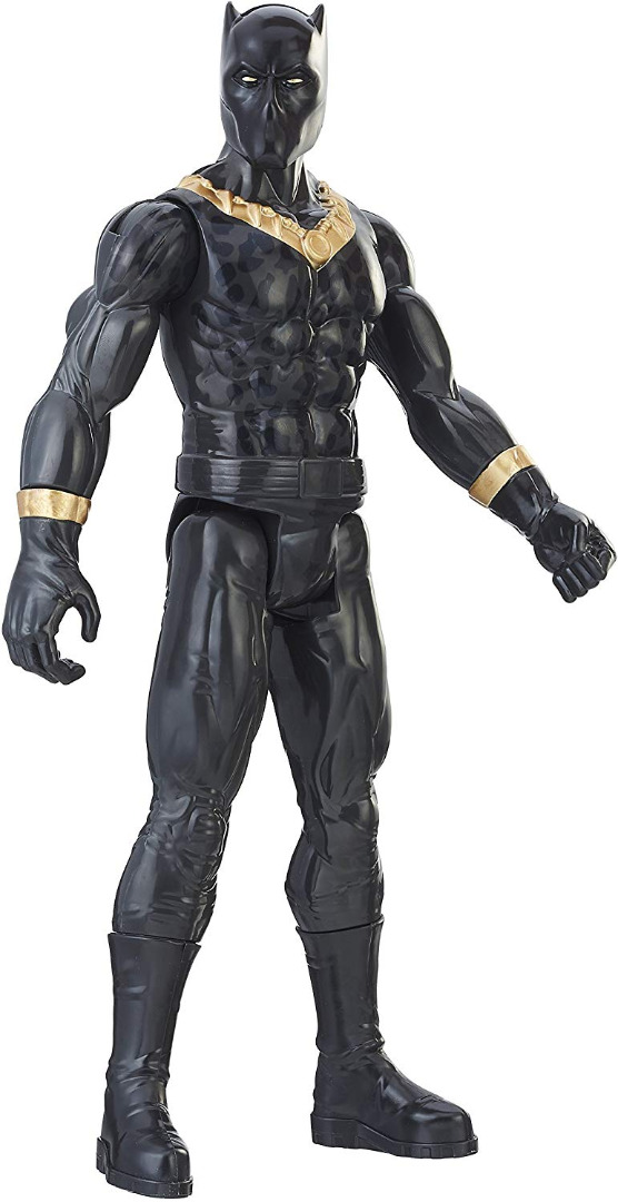 Figura Titan Hero Marvel Black Panther - Killmonger 30 cm