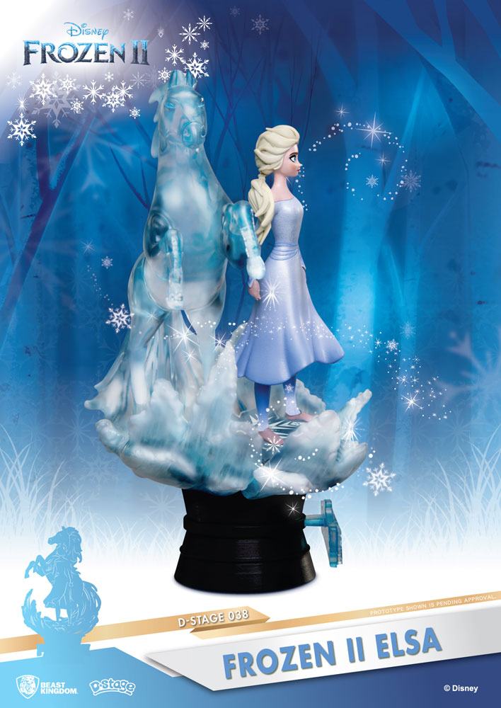 Frozen 2 D-Stage PVC Diorama Elsa 15 cm