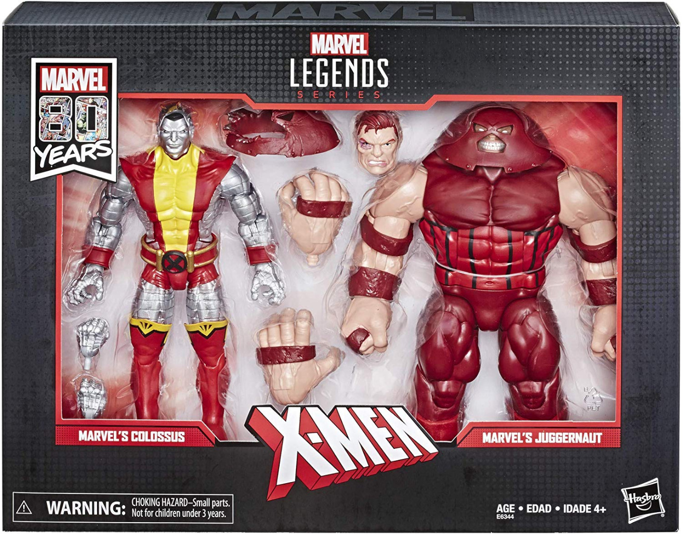Marvel Legends 80th Anniversary Action Figures 2-Pack Colossus & Juggernaut