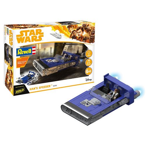 Star Wars ModelKit with Sound & Light Up 1/28 Han's Speeder