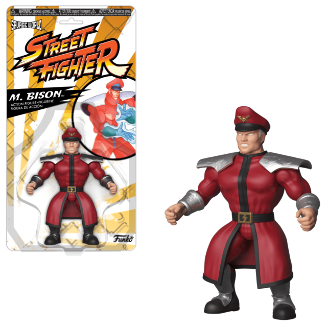 Street Fighter Savage World Action Figure M. Bison 10 cm