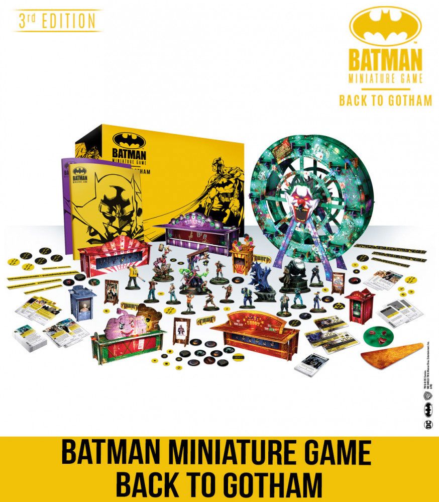 Batman Miniature Game 3rd Edition Back to Gotham English Version