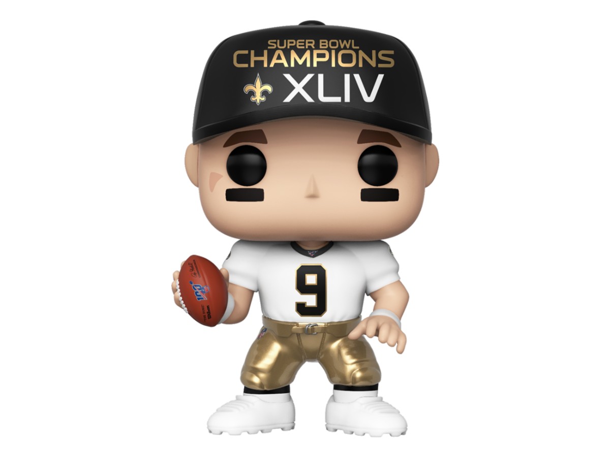 Pop! NFL: Saints - Drew Brees (SB Champions XLIV) 10 cm