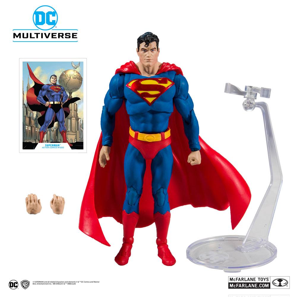 DC Rebirth Action Figure Superman (Modern) Action Comics #1000 18 cm