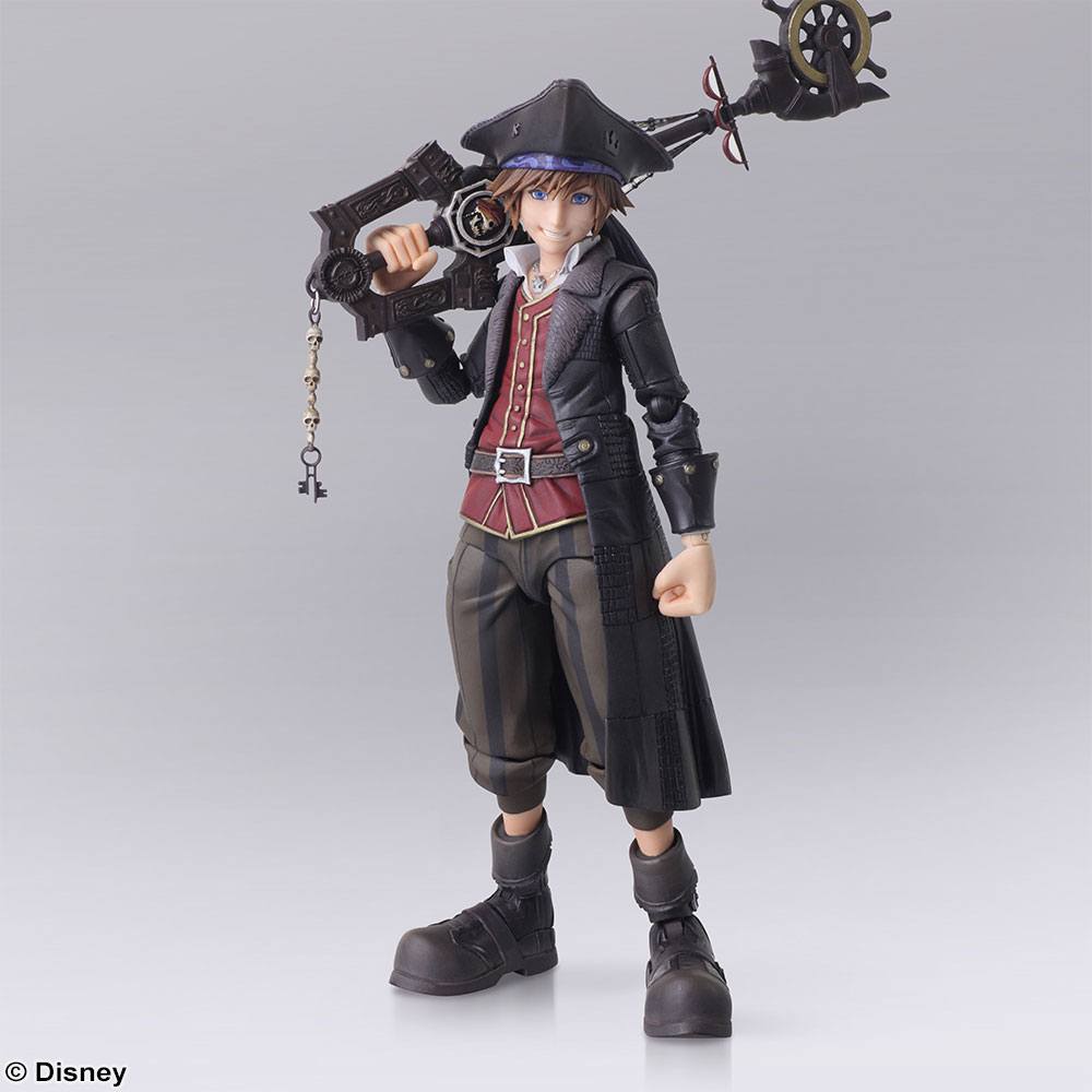 Kingdom Hearts III Bring Arts Action Figure Sora Pirates of the Caribbean