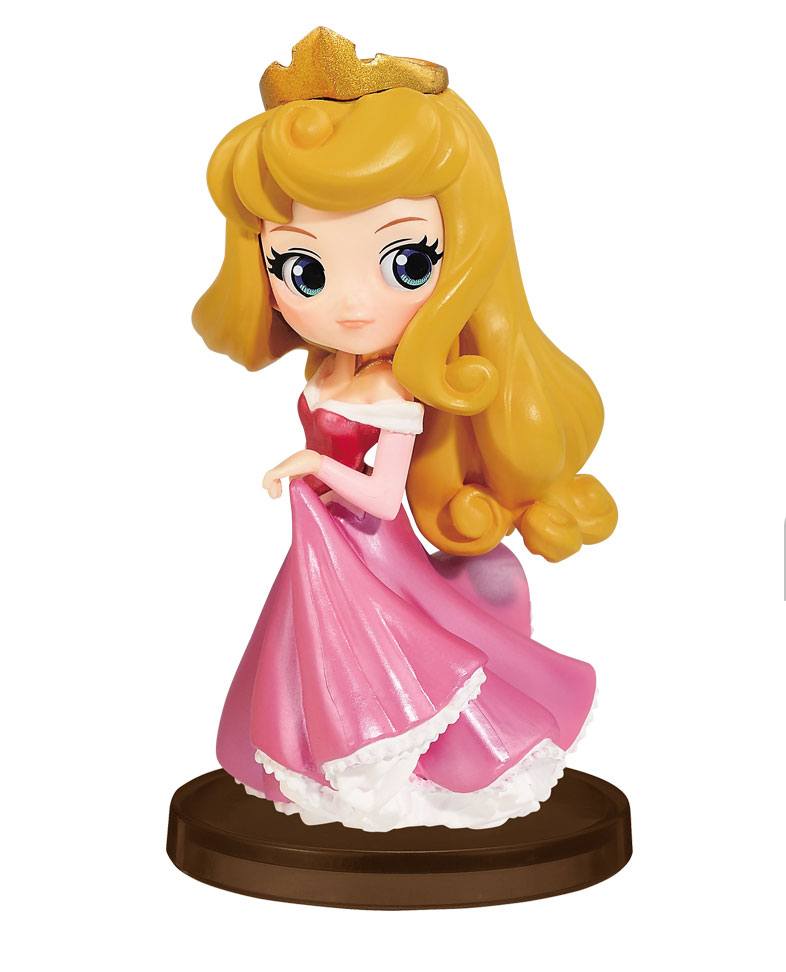 Disney Q Posket Petit Girls Festival Mini Figure Aurora 7 cm