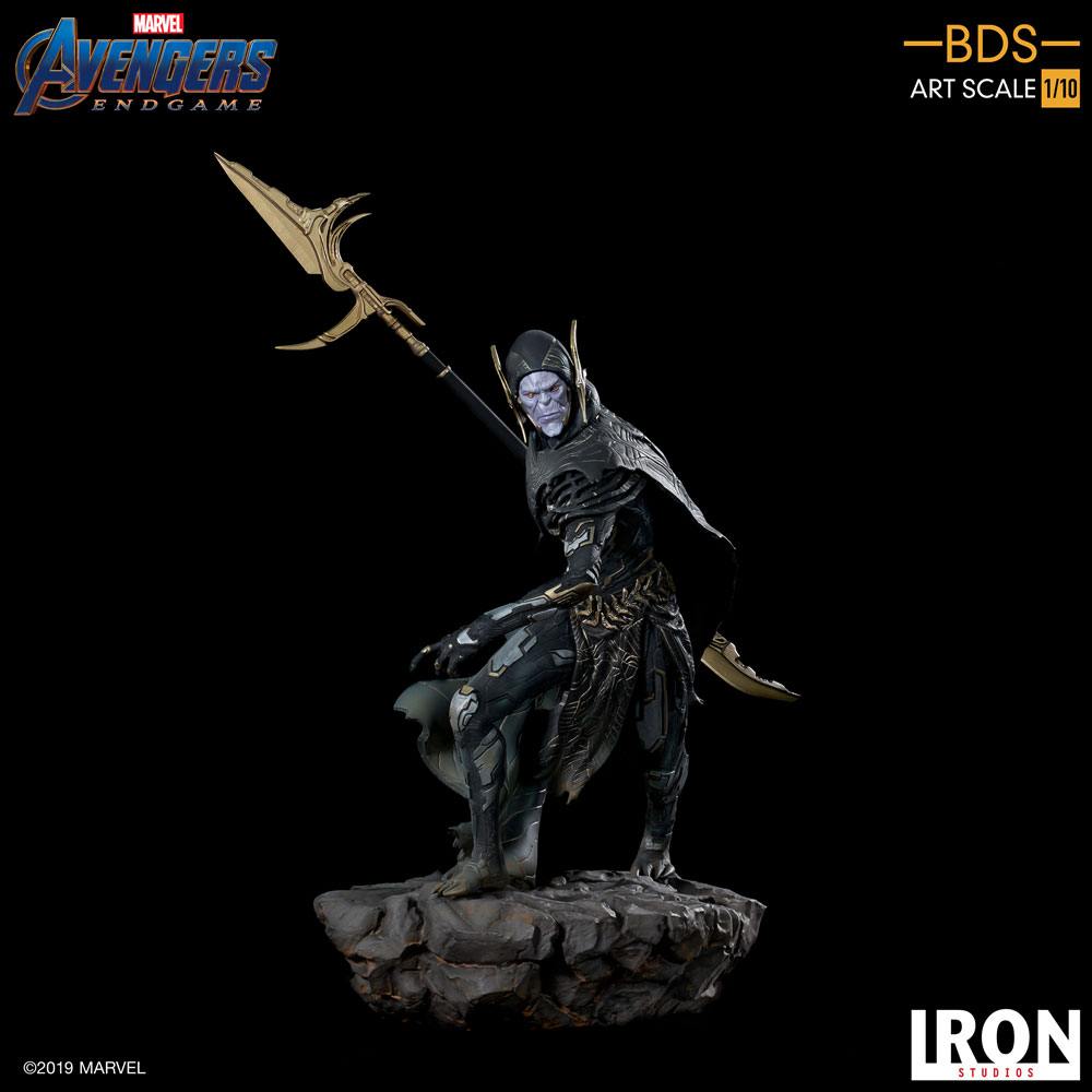 Avengers: Endgame BDS Art Scale Statue 1/10 Corvus Glaive Black Order 27 cm
