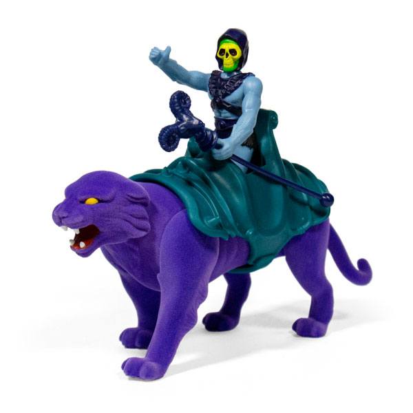Masters of the Universe ReAction Action Fig 2-Pack Skeletor & Panthor 10 cm