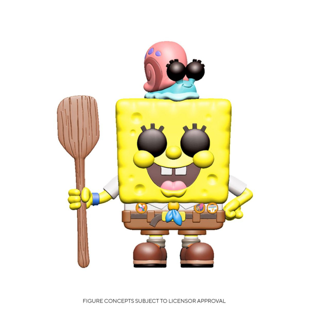 SpongeBob SquarePants 2020 POP! Vinyl Figure SpongeBob Camping Gear 10 cm