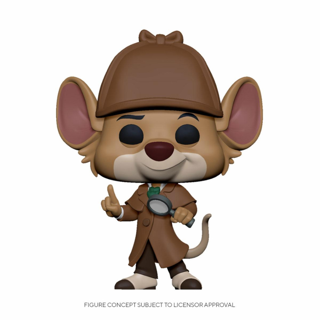 The Great Mouse Detective POP! Disney Vinyl Figure Basil 10 cm