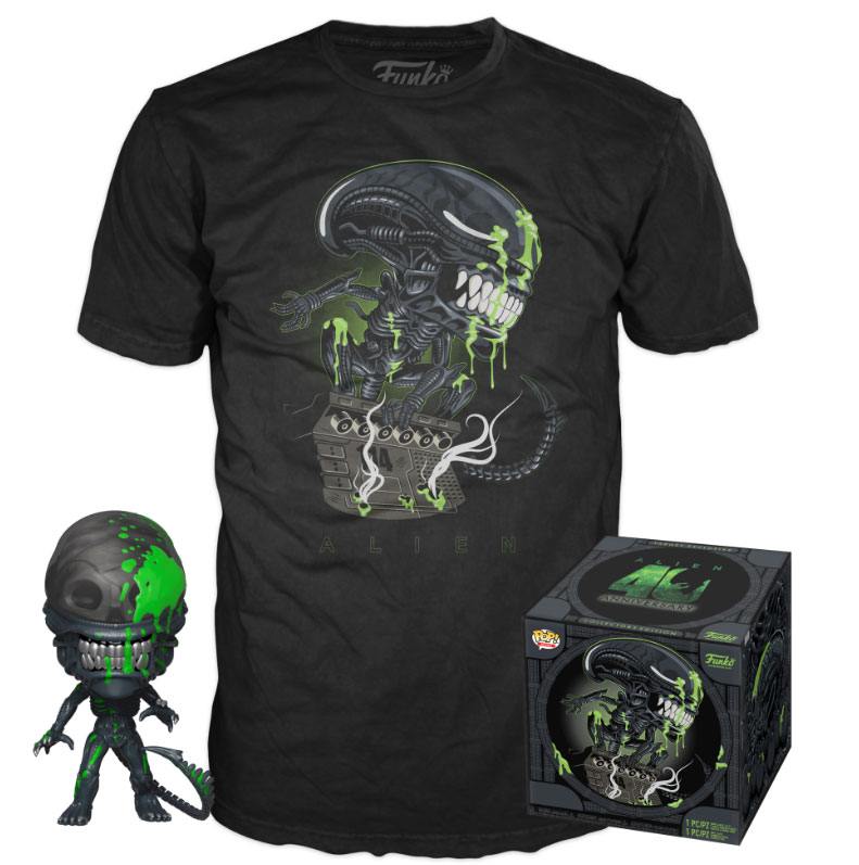 Alien POP! & Tee Box 40th Xenomorph Exclusive Tamanho L