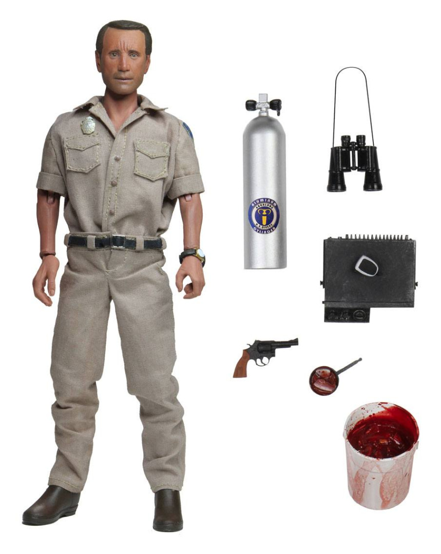 Jaws Retro Action Figure Chief Martin Brody 20 cm