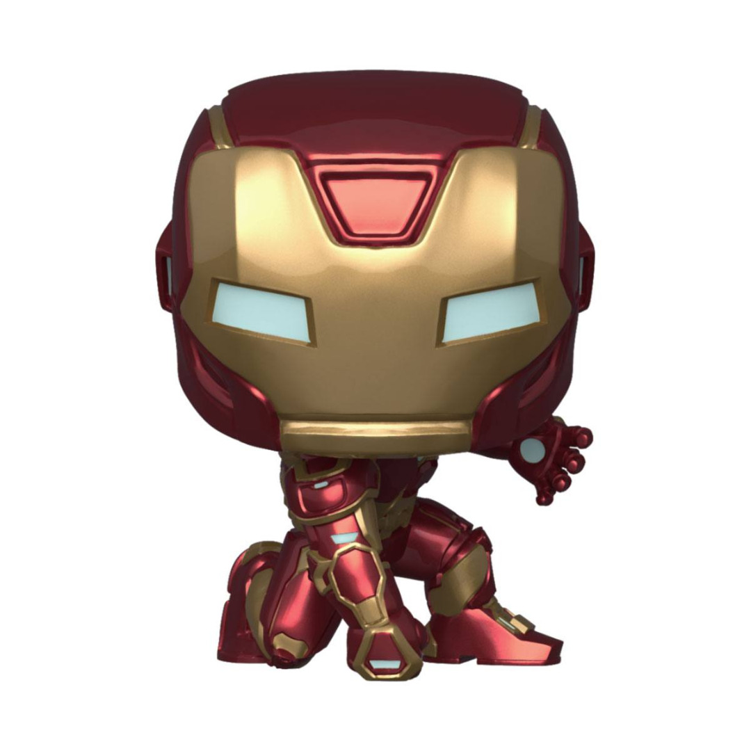 Pop! Marvel: Avengers Game - Stark Tech Suit Iron Man Vinyl Figure 10 cm