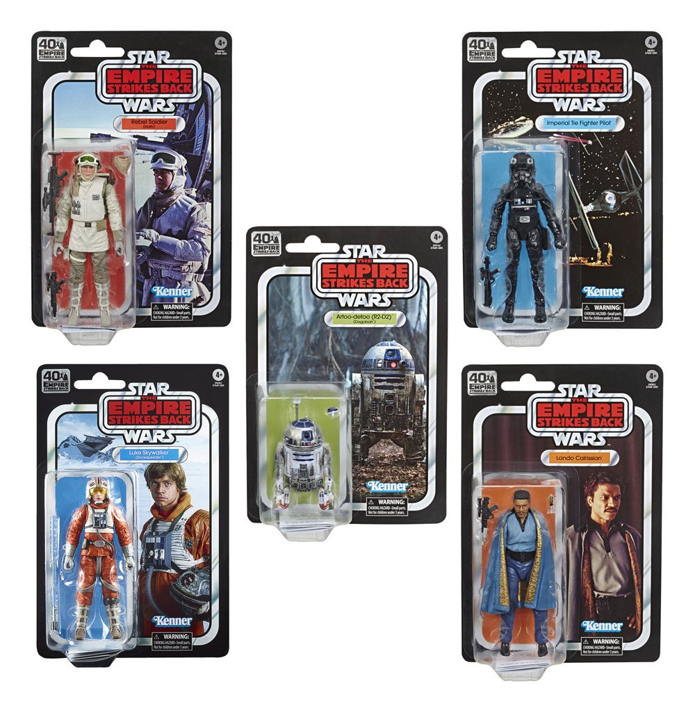 Star Wars Episode V Black Series Action Figures 15 cm 40th Anniversary 2020