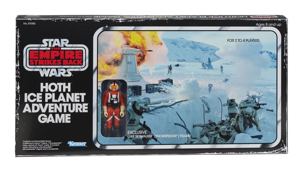 Star Wars Episode V Board Game with Action Figure Hoth Ice Planet Adventure