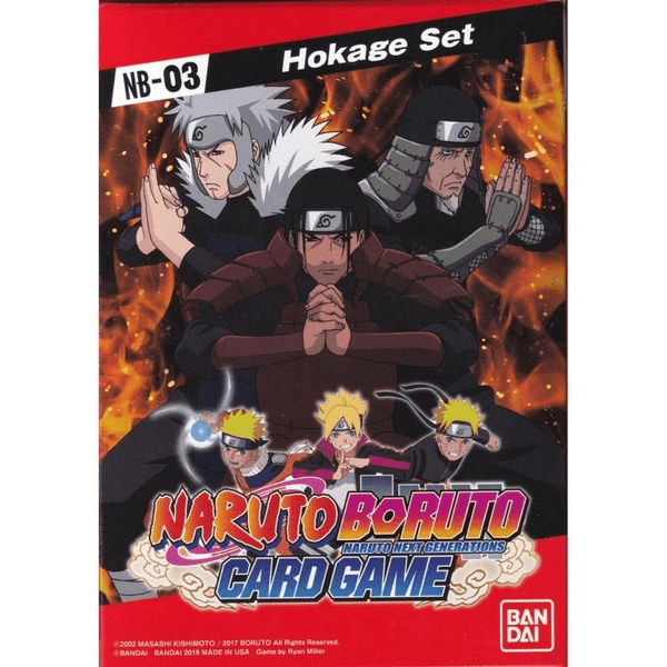 Naruto Boruto Card Game: Hokage Set - Eng