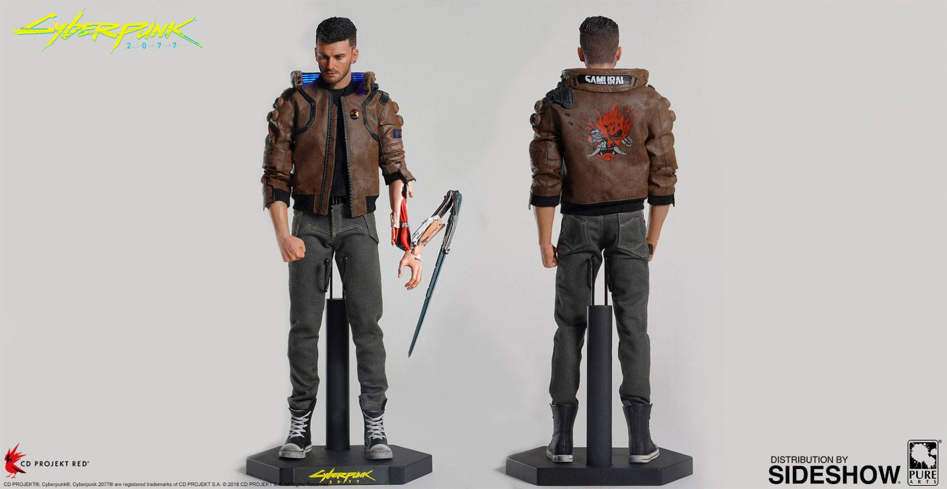 Cyberpunk 2077 Action Figure Male V 30 cm