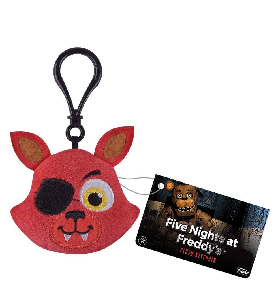 Porta Chaves Peluche/Plush Keychain Five Nights at Freddy's Foxy 5 cm
