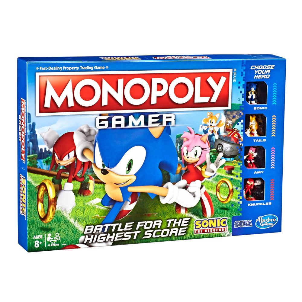 Nintendo Board Game Monopoly Gamer Sonic the Hedgehog Edition English Vers