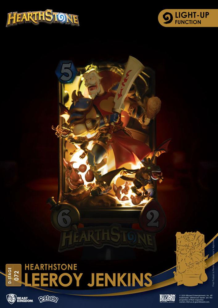 Hearthstone: Heroes of Warcraft D-Stage PVC Diorama Leeroy Jenkins 16 cm