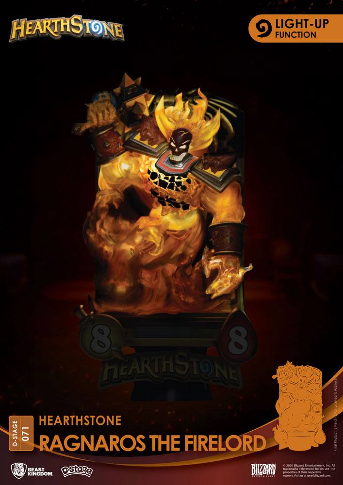 Hearthstone: Heroes of Warcraft D-Stage Diorama Ragnaros the Firelord 16 cm