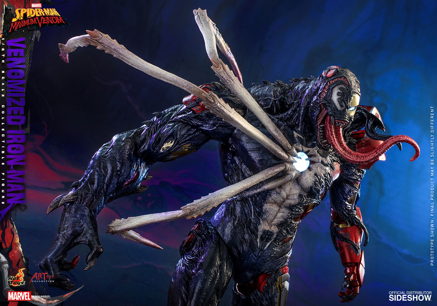 Marvel: Maximum Venom - Venomized Iron Man 1:6 Scale Figure 