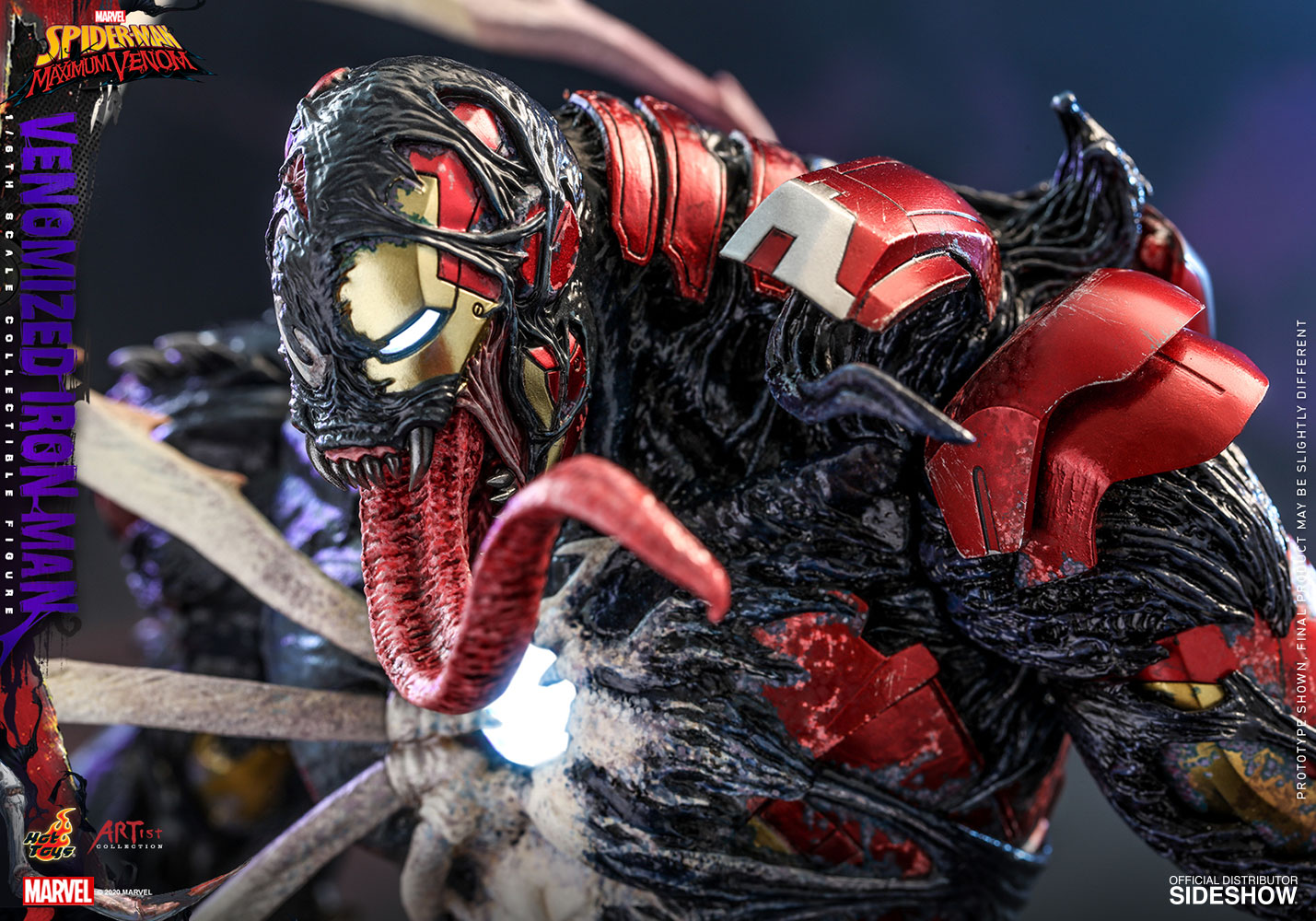 Marvel: Maximum Venom - Venomized Iron Man 1:6 Scale Figure 