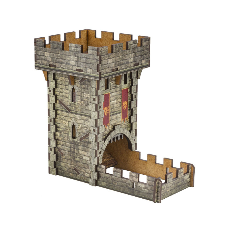 Medieval Color Dice Tower