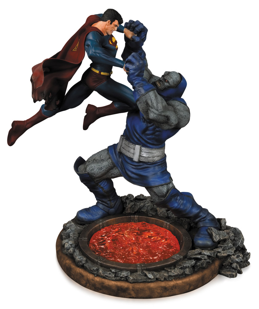 DC Comics Statue Superman vs. Darkseid 2nd Edition 32 cm