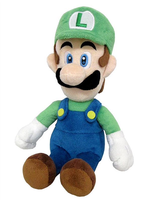 Super Mario Bros: Luigi 10 inch Plush 
