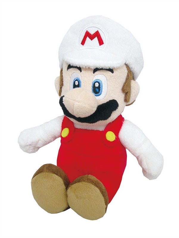 Super Mario Bros: Fire Mario 10 inch Plush 