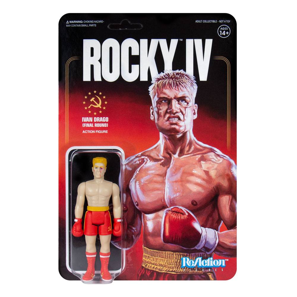 Rocky 4 ReAction Action Figure Ivan Drago (Beat-Up) 10 cm