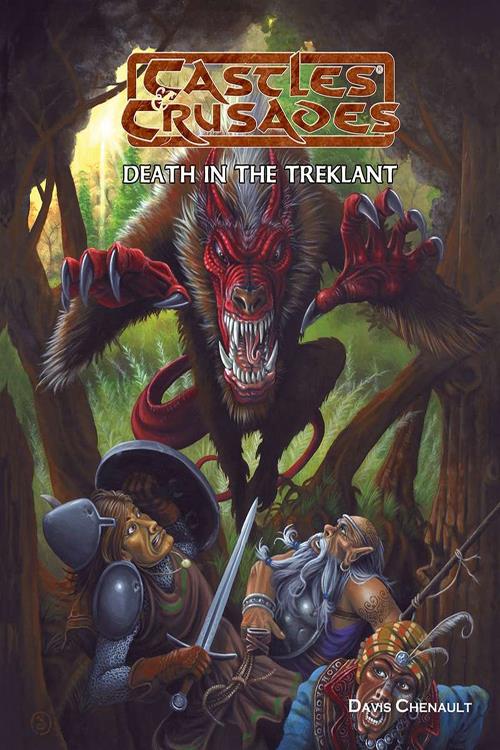 Castles and Crusades RPG: Death in the Treklant RPG Book