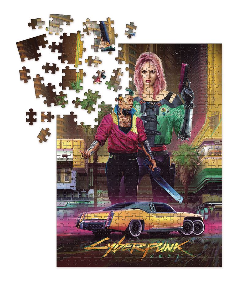 Cyberpunk 2077: Kitsch Puzzle (1000 pieces)