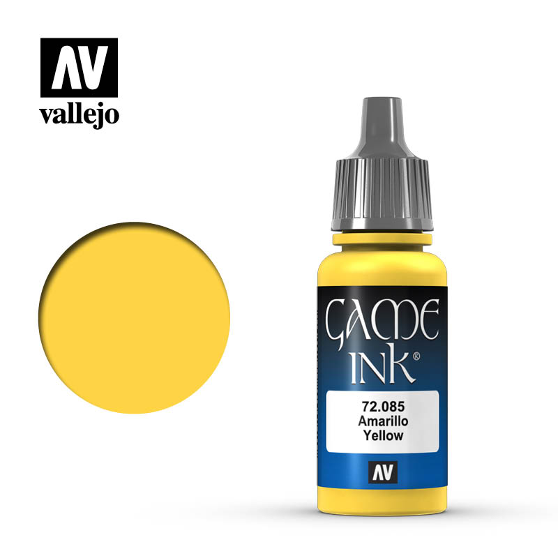 Vallejo Game Ink Yellow 72085