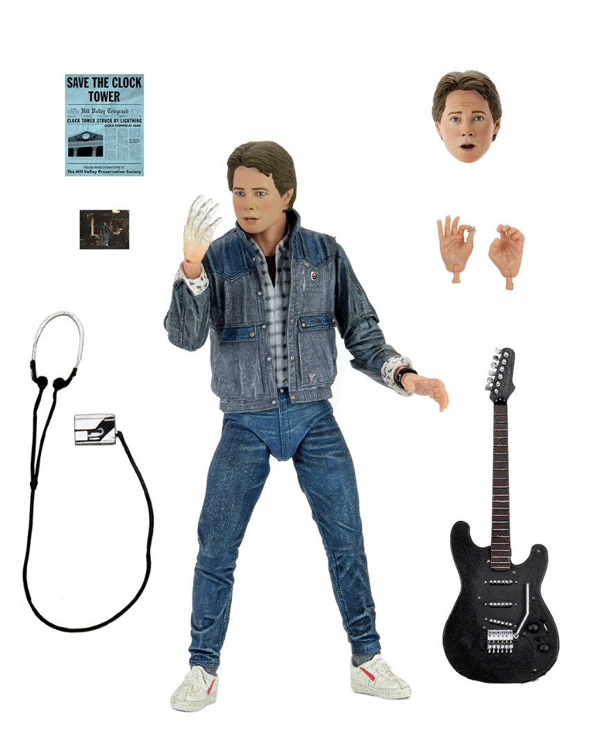 Back to the Future Ultimate Audition Marty McFly Action Figure 18 cm