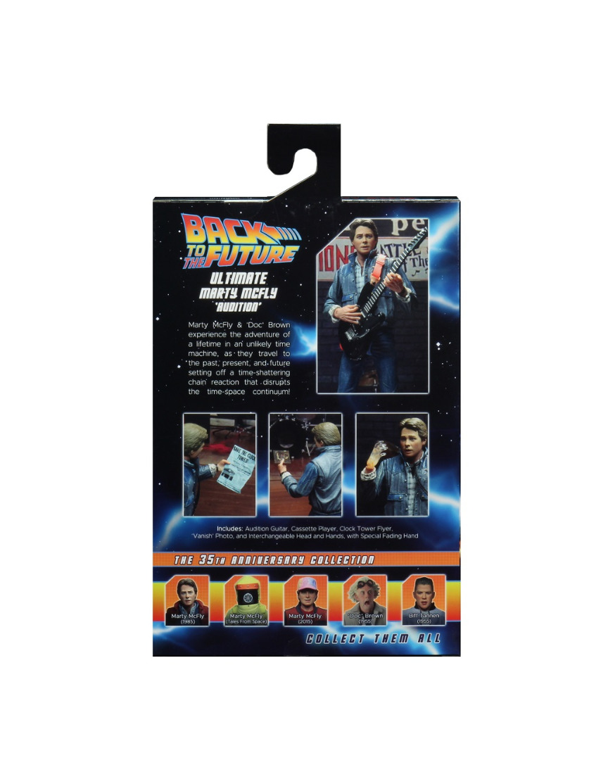 Back to the Future Ultimate Audition Marty McFly Action Figure 18 cm