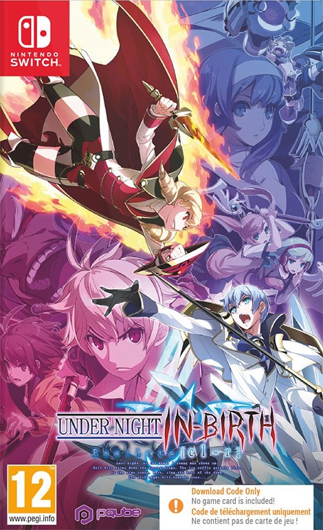 Under Night In-Birth Exe: Late[cl-r] Nintendo Switch (Code in a box) (Novo)